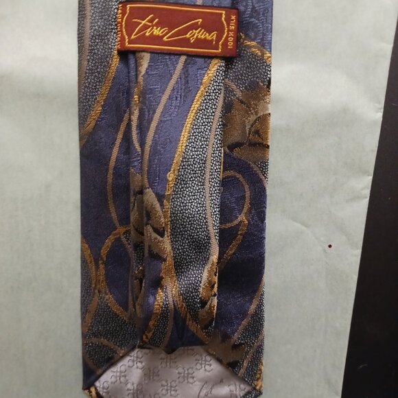 Tino Cosma Italian Silk Tie - Picture 2 of 2